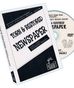 Torn And Restored Newspaper by Joel Bauer - DVD
