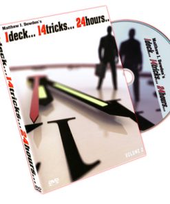 1 Deck 14 Tricks 24 Hours Volume 2 by Matthew J. Dowden & RSVP - DVD