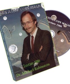 Creative Coin Magic - 1986 Lecture by Dr. Michael Rubinstein - DVD