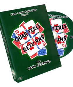 Quarterly Returns Torn and Restored Card by David Eldridge and Brad Burt - DVD