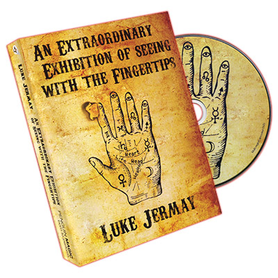 An Extraordinary Exhibition of Seeing with the Fingertips (DVD and Red Deck) by Luke Jermay - DVD An Extraordinary Exhibition of Seeing with the Fingertips (DVD and Red Deck) by Luke Jermay - DVD