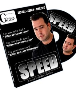 Speed (DVD and BLUE Bicycle Card) by Mickael Chatelain - DVD