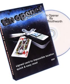 Tin Opener (Tin and DVD, BLUE Bicycle) by Mark Southworth - DVD