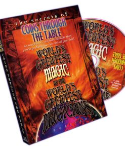 Coins Through Table (World's Greatest Magic) - DVD