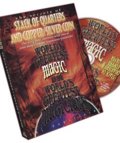 Stack Of Quarters And Copper/Silver Coin (World's Greatest Magic) - DVD
