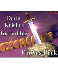 Excalibur Deck (RED) by Devin Knight - Trick