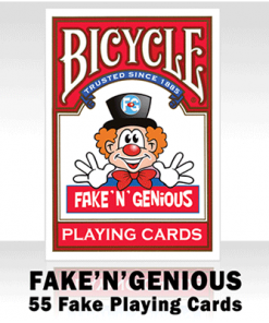 Fake 'N' Genious Deck by So Magic - Trick