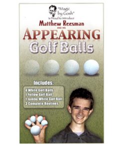 Appearing Golf Balls by Goshman and Matthew Reesman - Trick