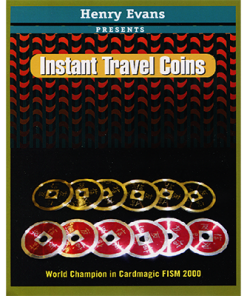 Instant Travel Coins (DVD and Gimmicks) by Henry Evans - Trick
