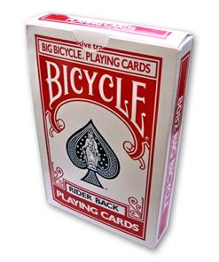 Jumbo Rising Card (Red Bicycle) - TRICK