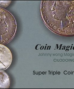 Super Triple Coin (with DVD) by Johnny Wong - Trick