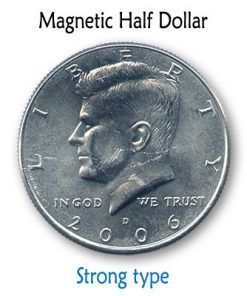 Magnetic US Half Dollar (SUPER STRONG) by Kreis Magic - Trick