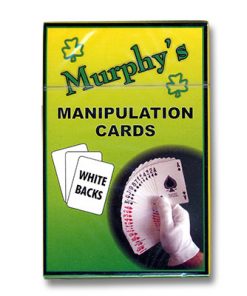 Manipulation Cards - WHITE BACKS(For Glove Workers) by Trevor Duffy - Trick