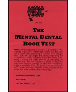Mental Dental Book Test - Trick