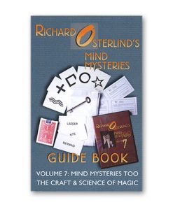 Mind Mysteries Guide Book Vol. 7 by Richard Osterlind - Book