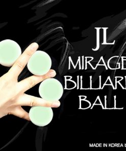 Mirage Billiard Balls by JL (GLOW IN THE DARK, 3 Balls and Shell) - Trick