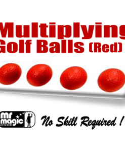 Multiplying Golf Balls (Red) by Mr. Magic - Trick