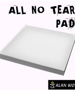 No Tear Pad (Small, 3.5 X 3.5, All No Tear) by Alan Wong - Trick
