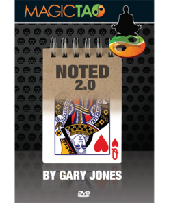 Noted 2.0 Red (DVD and Gimmick) by Gary Jones and Magic Tao - DVD