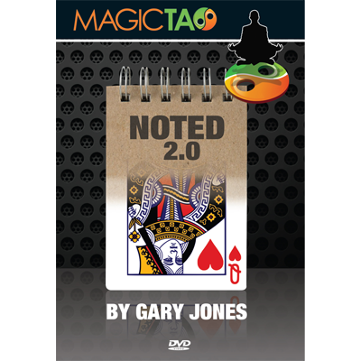 Noted 2.0 Red (DVD and Gimmick) by Gary Jones and Magic Tao - DVD Noted 2.0 Red (DVD and Gimmick) by Gary Jones and Magic Tao - DVD