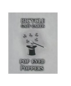 Pop Eyed Popper Deck Bicycle (Blue)