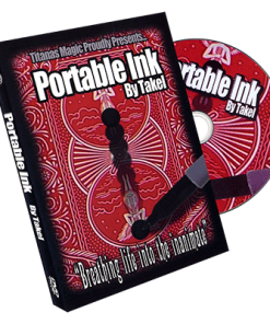 Portable Ink (DVD and Gimmick) by Takel and Titanas Magic - DVD