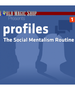 Profiles: The Social Mentalism Routine (DVD and Gimmick) by World Magic Shop - DVD
