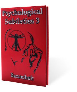 Psychological Subtleties 3 (PS3) by Banachek - Book