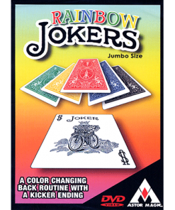 Rainbow Jokers (Jumbo) by Astor - Trick