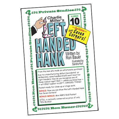 Ron Bauer Series: #10 - Charlie Miller's Left-Handed Hank - Book Ron Bauer Series: #10 - Charlie Miller's Left-Handed Hank - Book