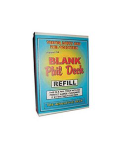 Refill for Blank Phil Deck  by Trevor Duffy - Tricks