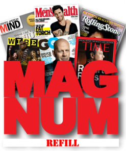 Refill for Magnum (three magazine sheets) - Trick