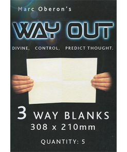 Refill for Way Out XII (3way/Large) by Marc Oberon - Trick