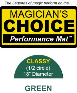 Classy Close-Up Mat (GREEN - 18 inch) by Ronjo - Trick