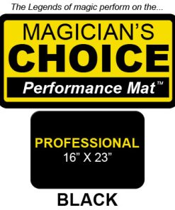 Professional Close-Up Mat (BLACK - 16x23) by Ronjo - Trick