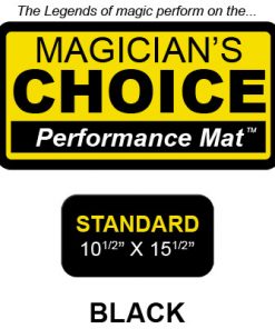 Standard Close-Up Mat (BLACK - 10.5x15.5) by Ronjo - Trick