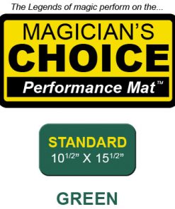 Standard Close-Up Mat (GREEN - 10.5x15.5) by Ronjo  - Trick