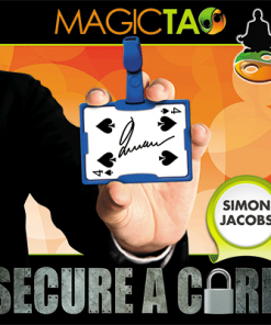 Secure A Card (Red) by Simon Jacobs and MagicTao - Trick