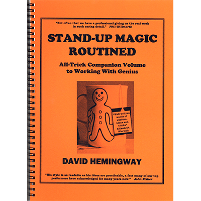 Stand Up Magic by David Hemingway - Book Stand Up Magic by David Hemingway - Book