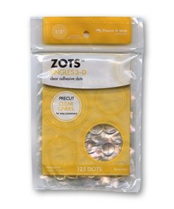Sticky Dots 3D (125 dots 1/2