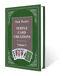 Subtle Card Creations of Nick Trost, Vol. 3 - Book
