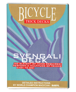Svengali Deck Mandolin Bicycle (Blue) - Trick