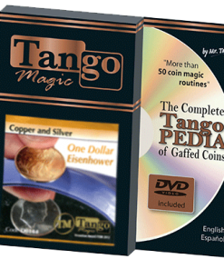 Eisenhower Copper and Silver (w/DVD) (D0144) by Tango - Tricks