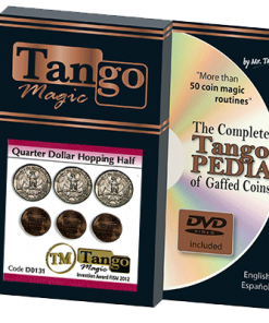 Hopping Half with Quarter (w/DVD) (D0131) by Tango - Trick