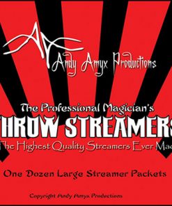 Throw Streamers by Andy Amyx( 1dozen=1 unit)- Trick