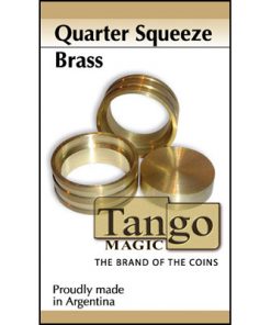 Quarter Squeeze Brass by Tango - Trick (B0012)