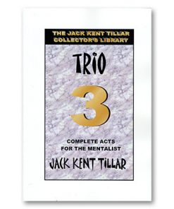 Trio 3 by Jack Kent Tillar - Book