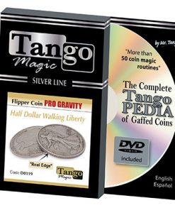 Tango Silver Line Flipper Pro Gravity Walking Liberty (w/DVD) (D0119) by Tango - Trick