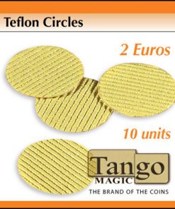 Teflon Circle 2 Euro size (10 units w/DVD) by Tango - Trick (T003)
