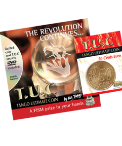 Tango Ultimate Coin w/DVD (T.U.C)(E0080)50 cent Euro  by Tango - Trick